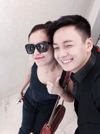 Hoàng Thùy Linh hội ngộ với Ngô Kiến Huy.